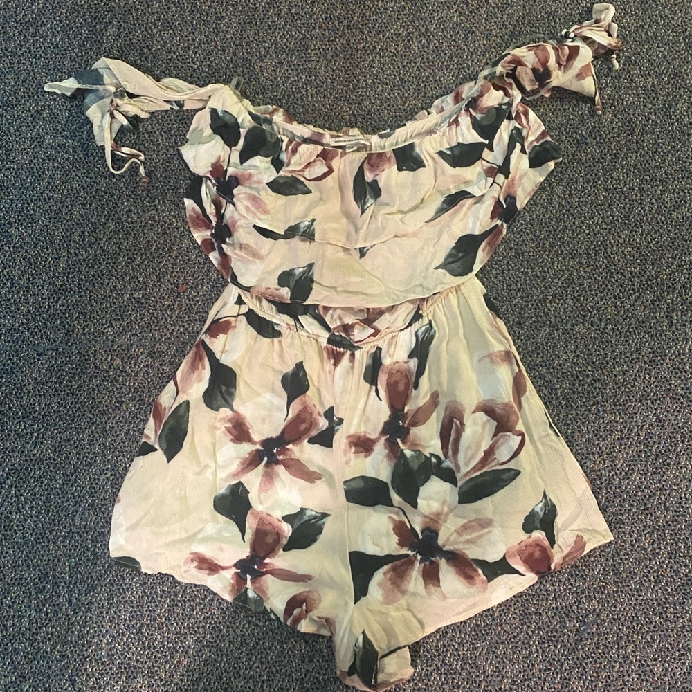 Off Shoulder Romper